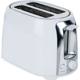 Brentwood 2-slice Cool Touch Toaster (white amp; Stainless Steel) BTWTS292W