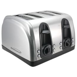 Brentwood 4-slice Elegant Toaster With Brushed Stainless Steel Finish BTWTS445S