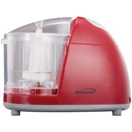 Brentwood Appliances MC-105 1.5-Cup Mini Red Food Chopper