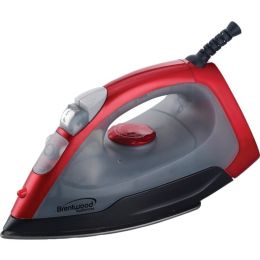 Brentwood Appliances MPI-54 Nonstick Steam Iron (Red)