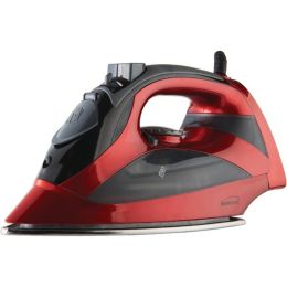 Brentwood Appliances MPI-90R Steam Iron with Auto Shutoff & Retractable Cord (Red)