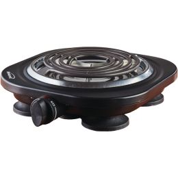 Brentwood Electric 1,000-watt Single Burner (black) BTWTS321BK