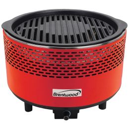 Brentwood Appliances Round Portable Smokeless Bbq BTWBBF21R