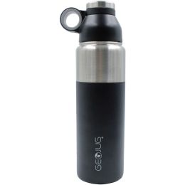 Brentwood Appliances 24-ounce Stainless Steel Vacuum-insulated Water Bottle (black) BTWG1024BK