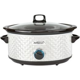 Brentwood Appliances 7-quart Slow Cooker (pearl White) BTWSC157W