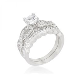 Infinity Twist Bridal Set (size: 06) R08373R-C01-06