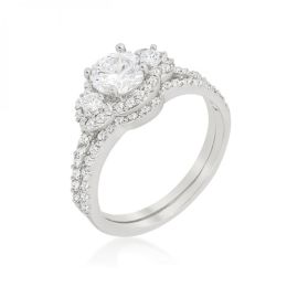 Fancy Wedding Set (size: 06) R08374R-C01-06