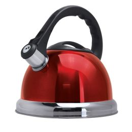 Better Chef 3-Liter Whistling Tea Kettle in Red