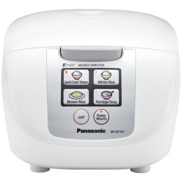 Panasonic SR-DF181 Fuzzy Logic Rice Cooker (10-Cup)